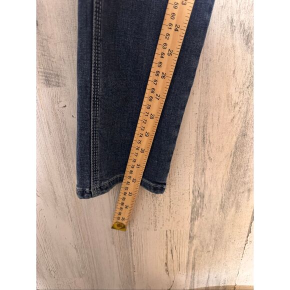 Dickies Women’s Carpenter Jeans Size 31/26 Dark Wash Utility Workwear Straight L - Picture 8 of 12